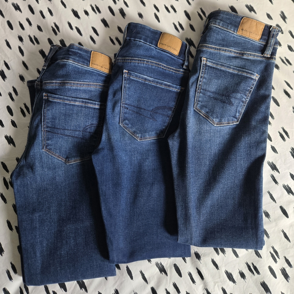 American Eagle Hi-Rise Stretch Jegging, Size 0 Short